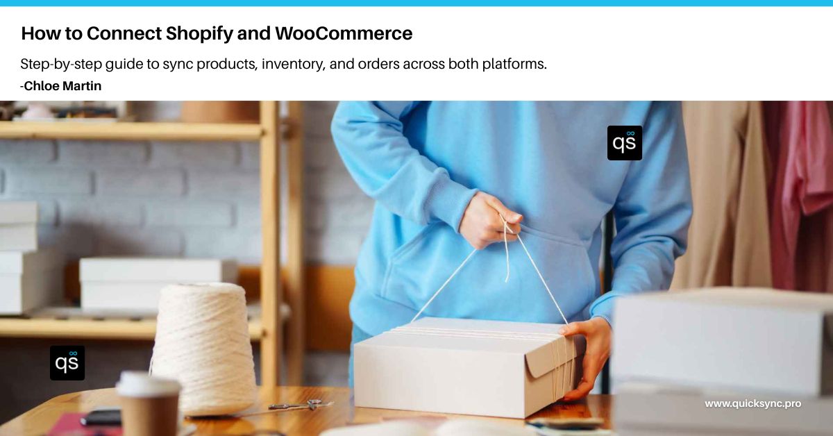how to connect shopify to woocommerce