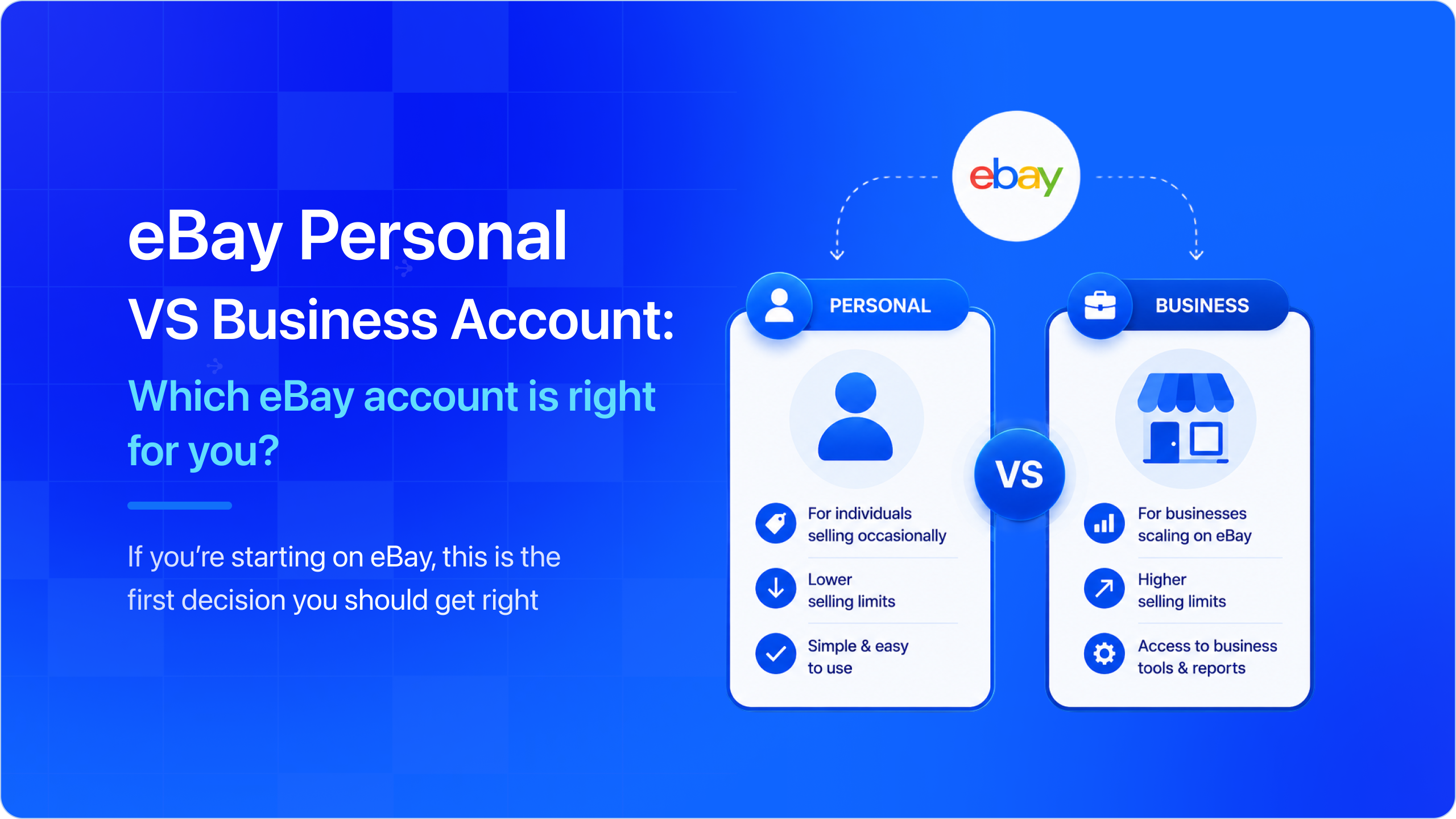 eBay Personal VS Business Account