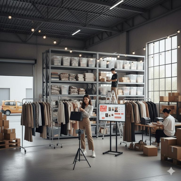 What is a warehouse address in TikTok Shop?
