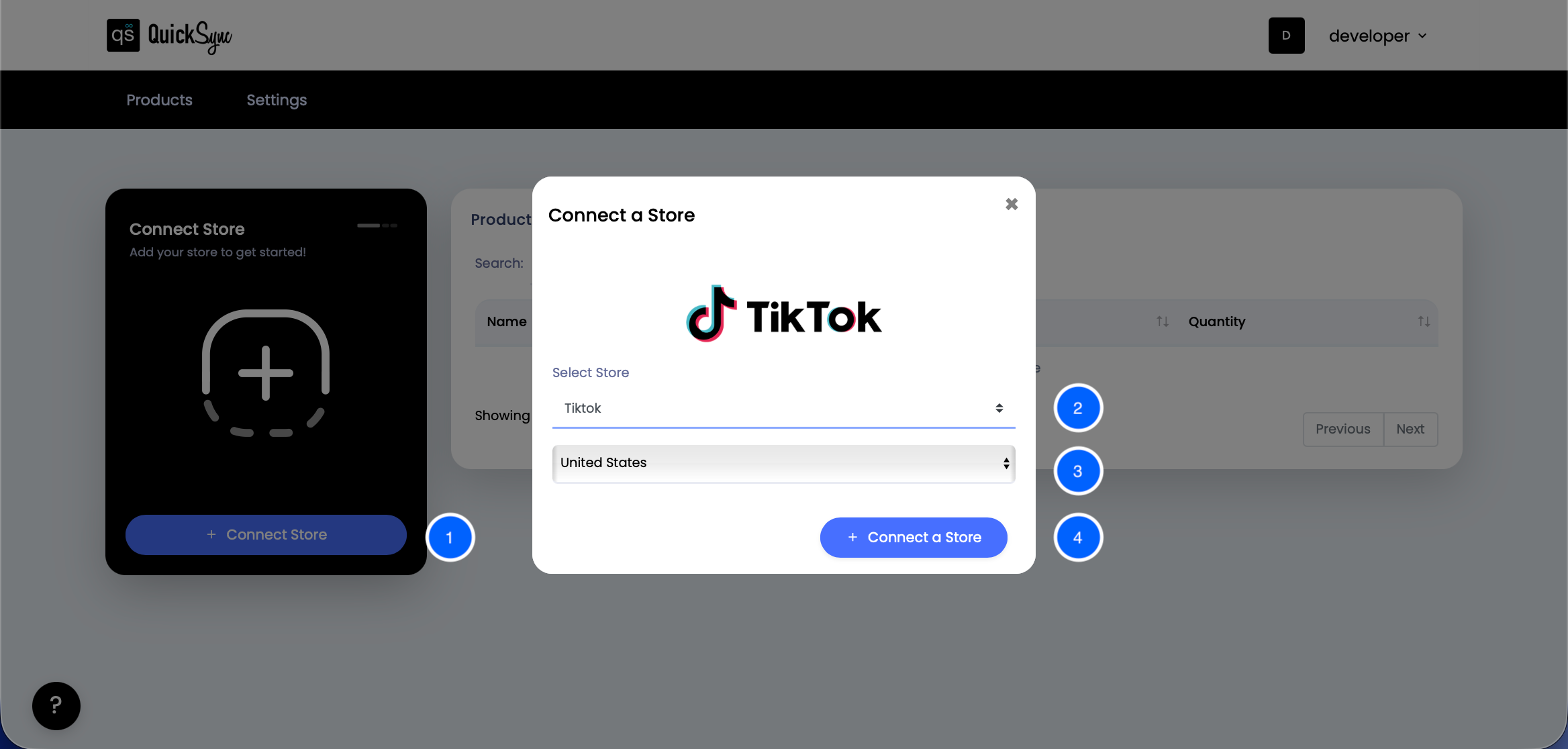 Connect TikTok Shop