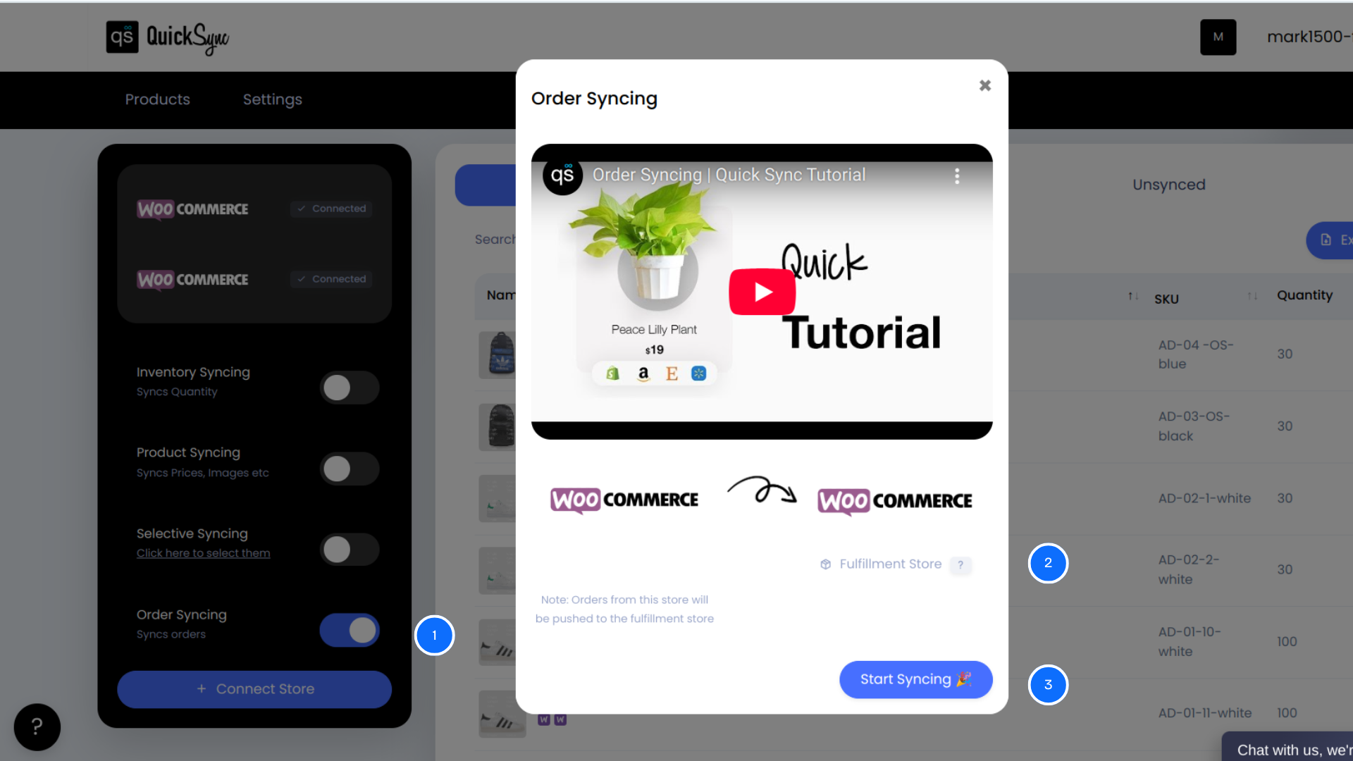 Order syncing between multiple WooCommerce stores