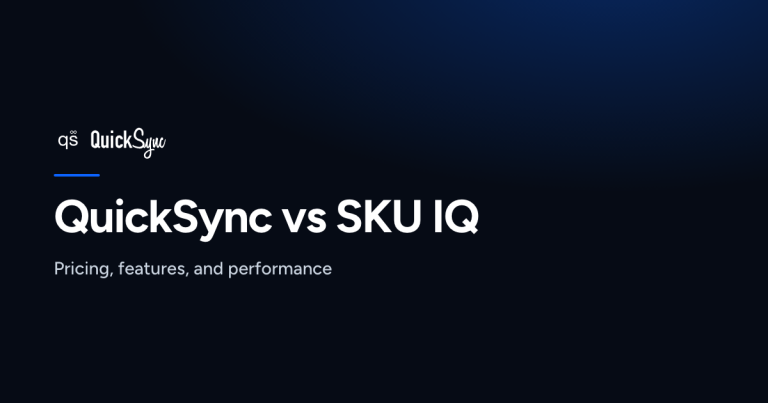 QuickSync vs SKU IQ: Pricing, Features, Performance – Which One Wins?
