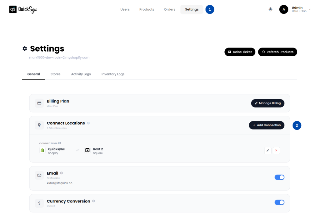 Location Connection Location Connection