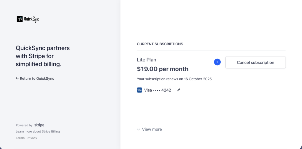 QuickSync Cancellation and Refund Policy QuickSync Cancellation and Refund Policy