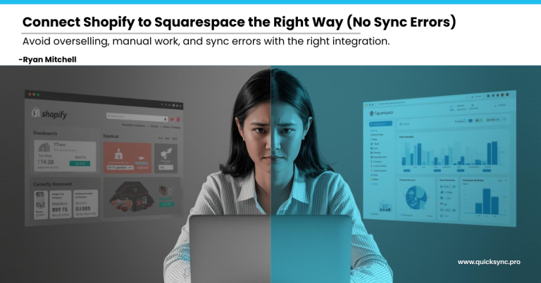 How to Connect Shopify to Squarespace: Inventory, Products & Orders