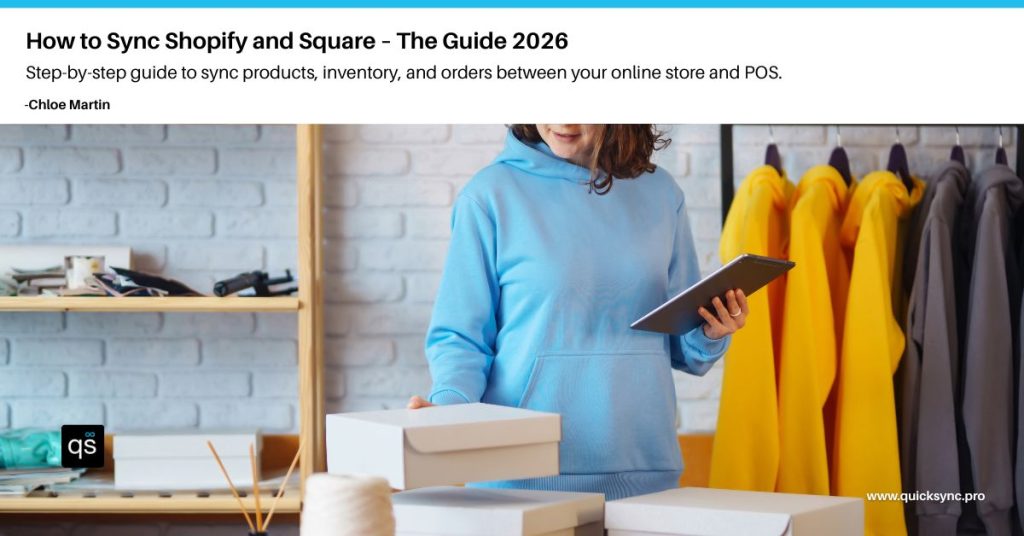 How to sync inventory between Shopify and Square