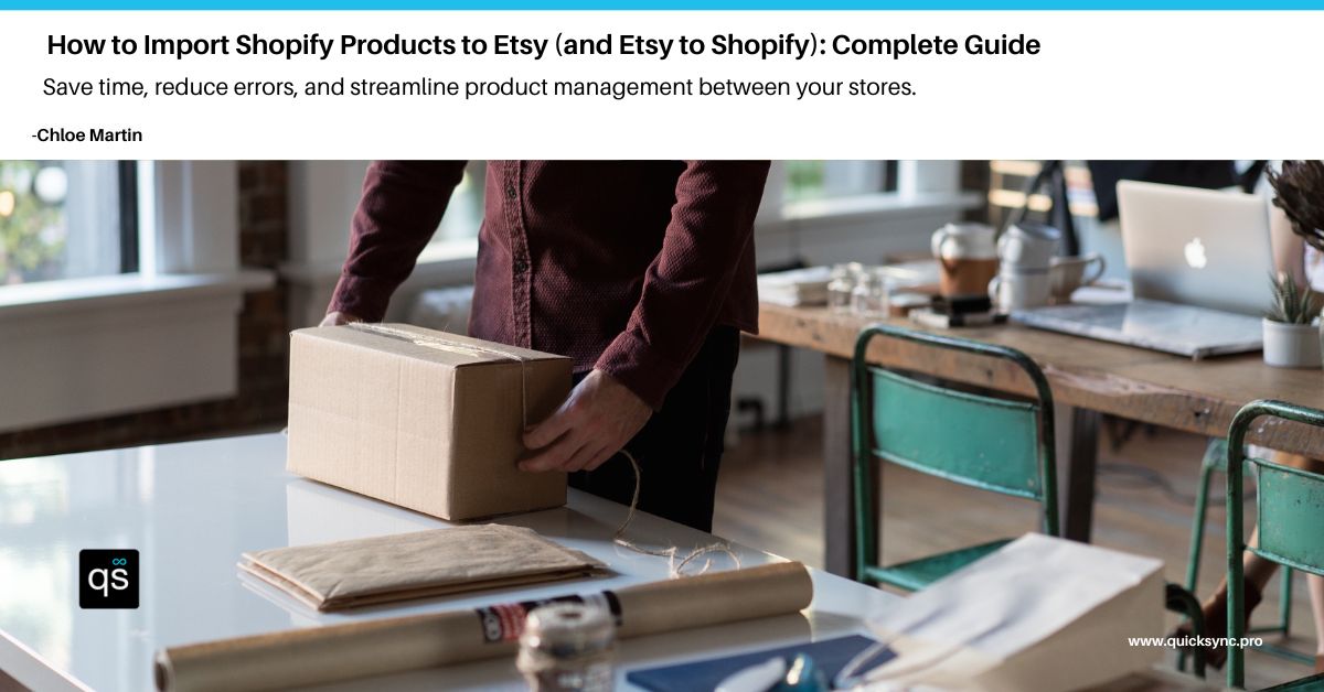 import shopify products to etsy
