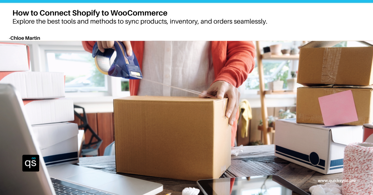 Connect Shopify to WooCommerce