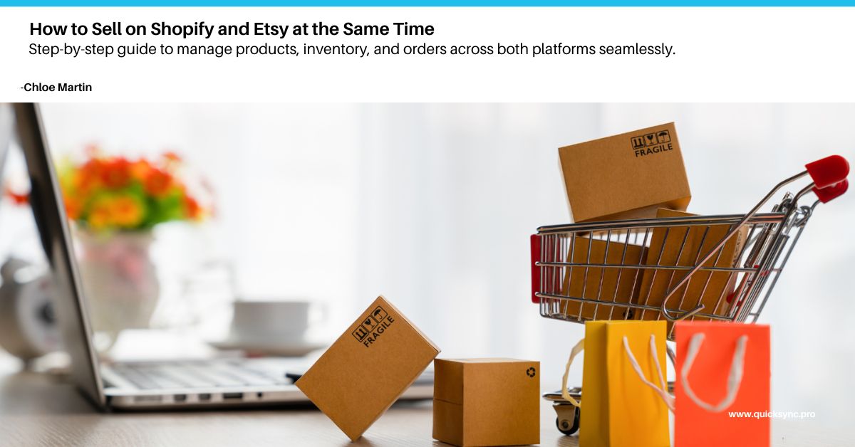 sell on etsy and shopify