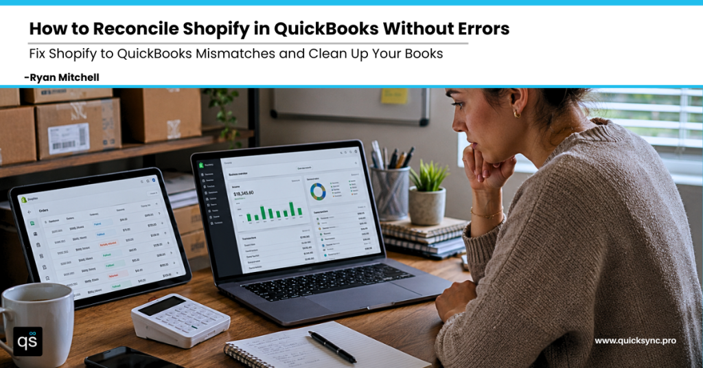 How to Reconcile Shopify in QuickBooks