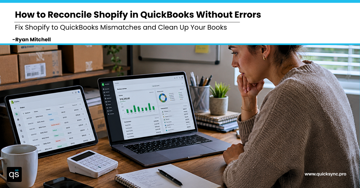 How to Reconcile Shopify in QuickBooks
