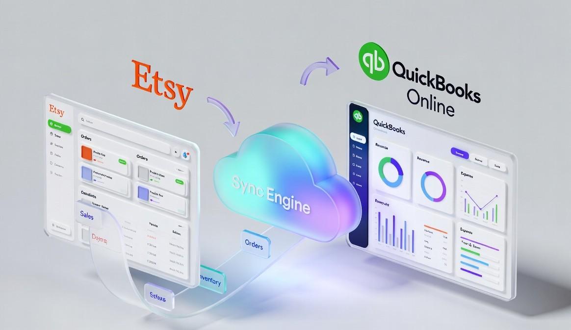 Synced Etsy with QuickBooks