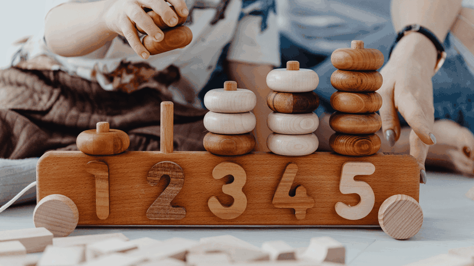 Wooden toys for kids