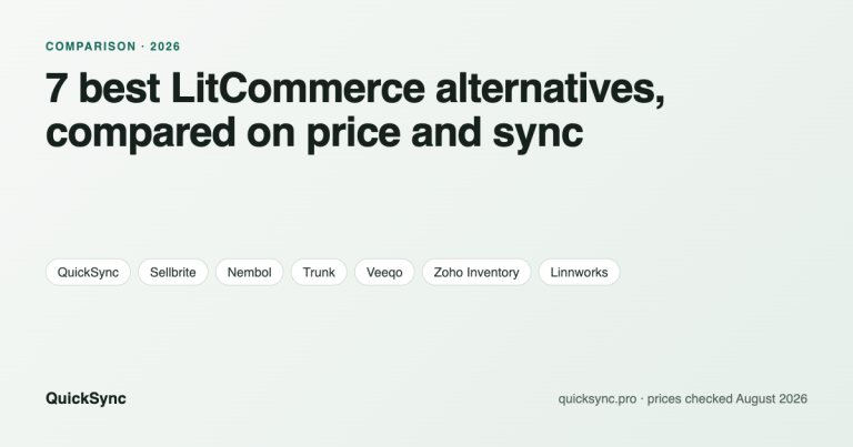 7 Best LitCommerce Alternatives for Multichannel Sellers (2026)