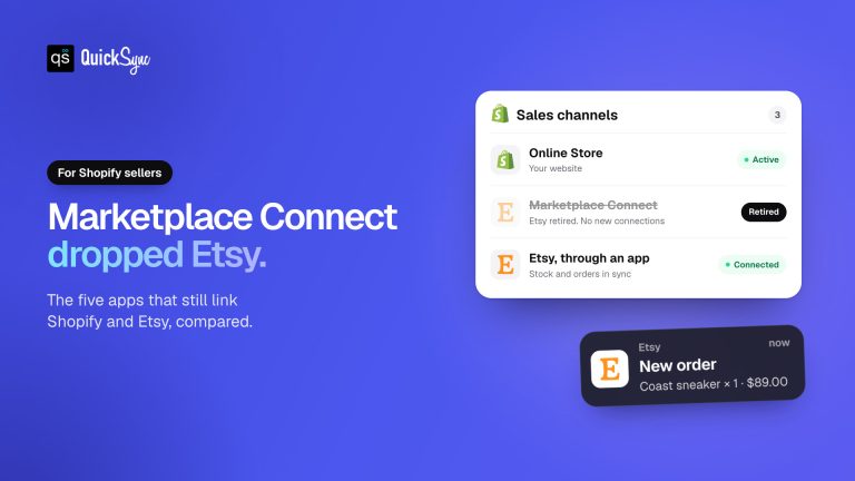 5 Best Shopify Etsy Integration Apps in 2026 (Marketplace Connect Is Out)