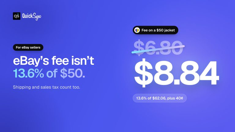 What eBay actually takes from a $50 sale