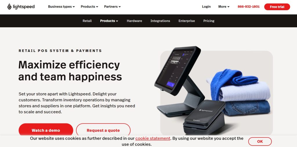 Lightspeed Retail pos