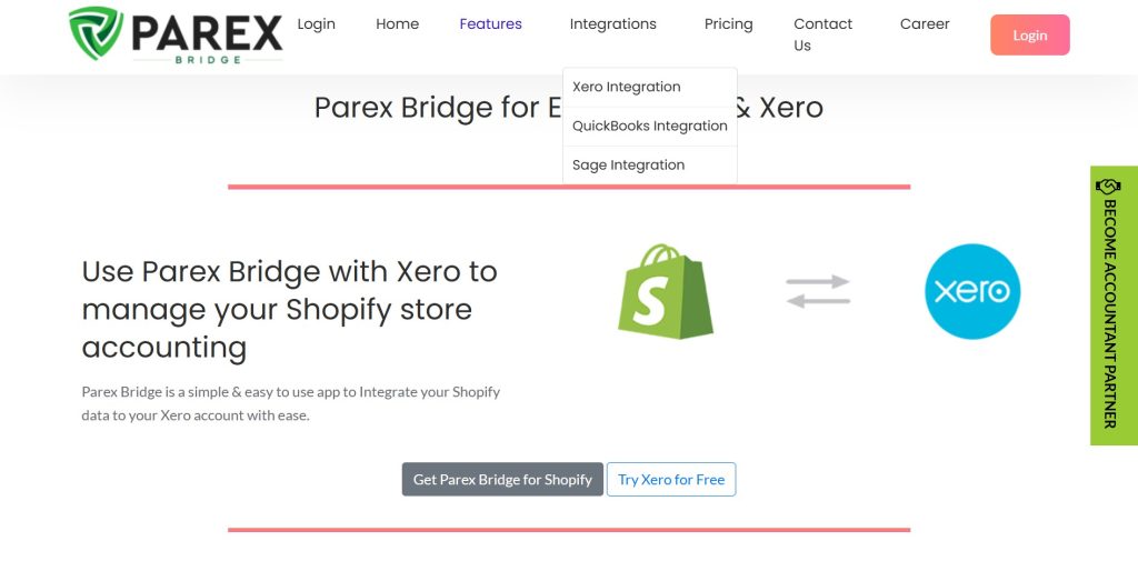 Parex Bridge for Xero 7 Best Shopify Xero Integration Apps: Pricing, Inventory Sync and Payouts