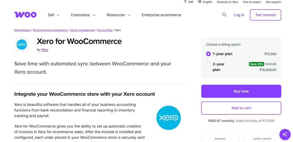 Xero for WooCommerce Xero for WooCommerce