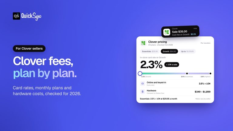 Clover Fees and Pricing (2026): Rates, Plans and Hardware Costs