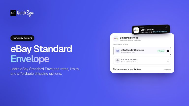 eBay Standard Envelope: Rates, Rules and How to Use It (2026)