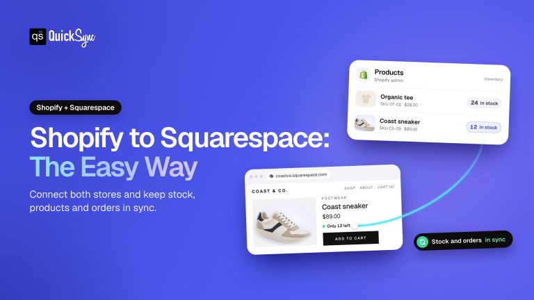 How to Connect Shopify to Squarespace: Inventory, Products & Orders