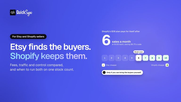 Shopify vs Etsy: Which Should You Sell On, or Both? (2026)