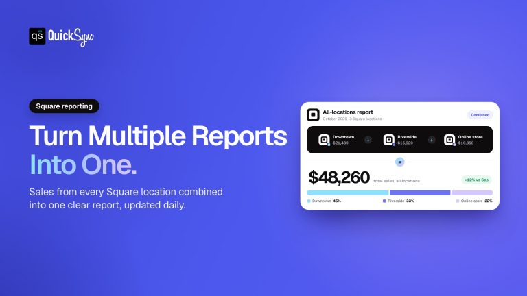 How Do I Combine Data From Multiple Square Accounts Into One Report?