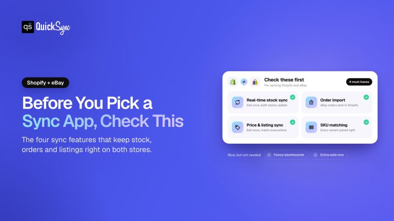 Top Features to Look for in a Shopify eBay Inventory Sync App
