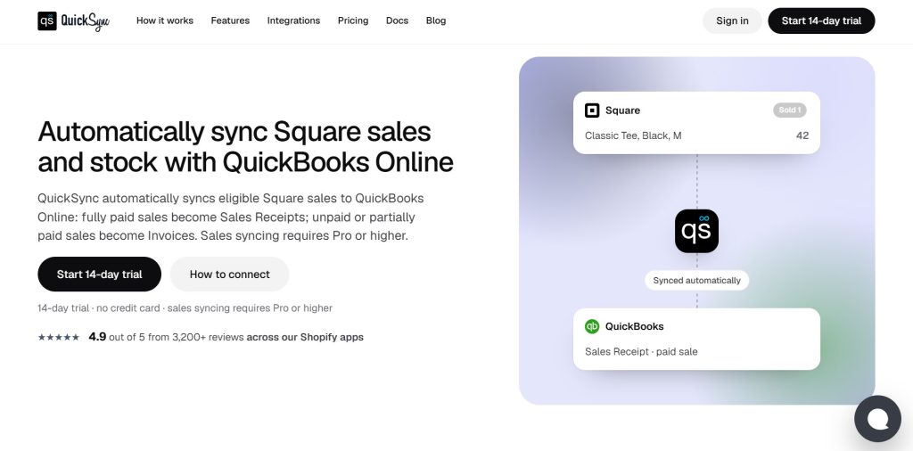 uickSync.pro Best Square QuickBooks Integration Apps: Costs, Features and Limitations in 2026